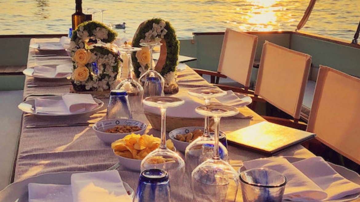 On board menus